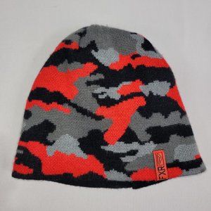 FXR Snowmobile Beanie Camouflage Camo Toque Winter Hat Boys